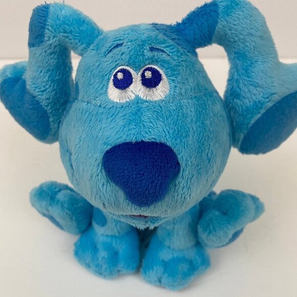 Blues Clues and You Blue Sitting Dog Plush Stuffed Animal Toy Character TV Show - Picture 2 of 7